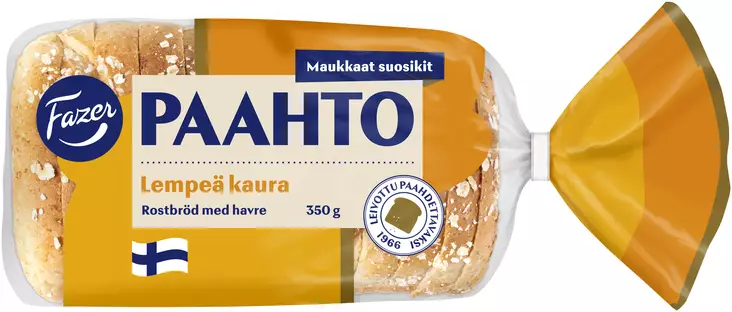 FAZER PAAHTO LEMPEÄ KAURA - Vaaleat leivät - 6413467560804 - 1