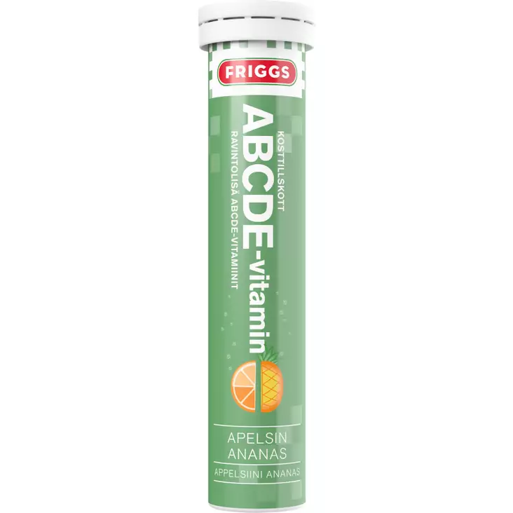 FRIGGS ABCD-VITAMIINI PORETABL 20KPL 80G - Vitamiinit - 7350028547494 - 1