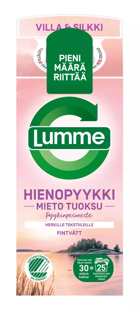 HIENOPYYKKI 750ML LUMME - Pyykinpesu- ja huuhteluaineet - 7046110314814 - 1