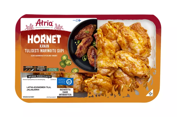 HORNET TULISESTI ATRIA 900G - Kanan- / Broilerinliha - 6407810016094 - 1