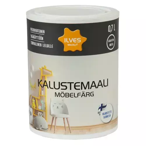 KALUSTEMAALI GRAFIITINMUSTA - Maalit - 6430026955284 - 1