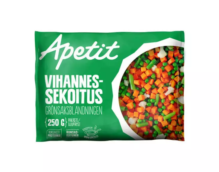 KESÄPÖYTÄ VIHANNESSEKOITUS 250G - Vihannespakasteet - 6430104920104 - 1