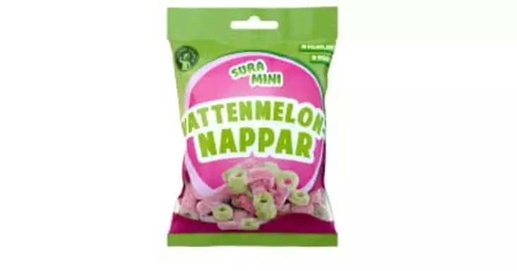 KIRPEÄ VESIMELONITUTTI 70G - Karkit - 7340146505704 - 1