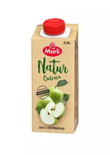 MARLI NATUR OMENATÄYSMEHU 2DL - Mehut - 6415130086314 - 1