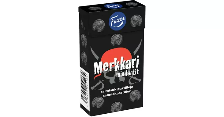 MERKKARI MINILANTTIPASTILLIT FAZER 38g - Karkit - 6416453041134 - 1