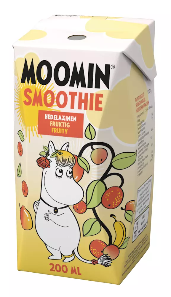 MOOMIN SMOOTHIE 200ML HEDELMÄINEN - Mehut - 4740098097334 - 1