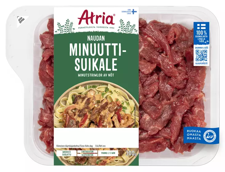 NAUDAN MINUUTTISUIKALE ATRIA - Naudanliha - 6407840042834 - 1