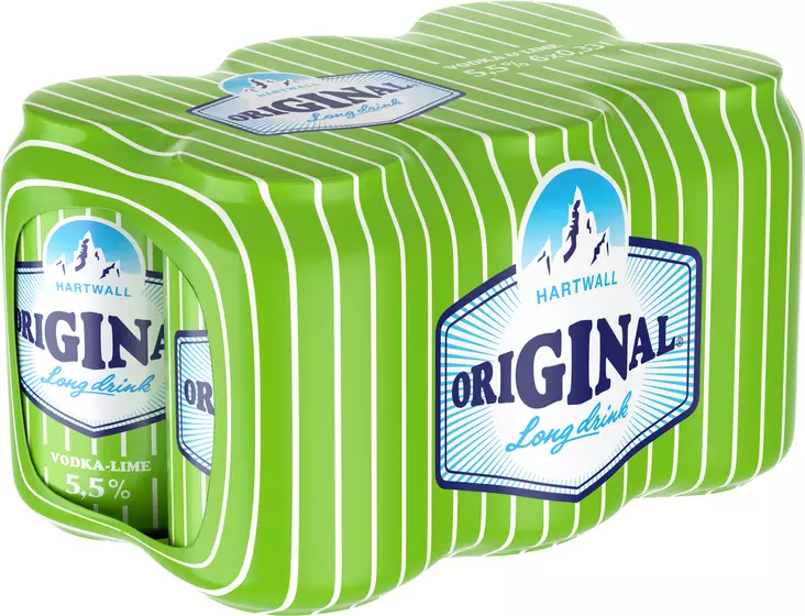 ORIGINAL LONG DRINK 5,5% 6-PACK VODKA-LI - Lonkerot - 6413605154704 - 1