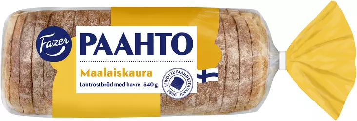 PAAHTO MAALAISKAURA FAZER - Vaaleat leivät - 6413467591204 - 1