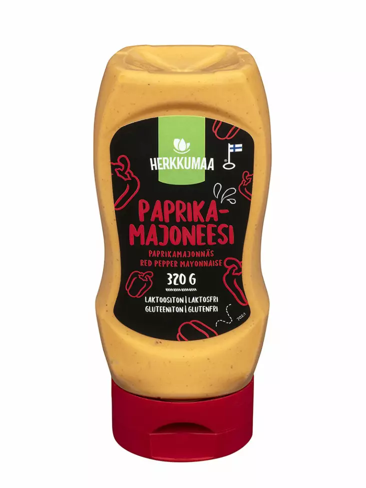 PAPRIKAMAJONEESI HERKKUMAAN - Ketsuppi ja sinappi - 6410840038424 - 1