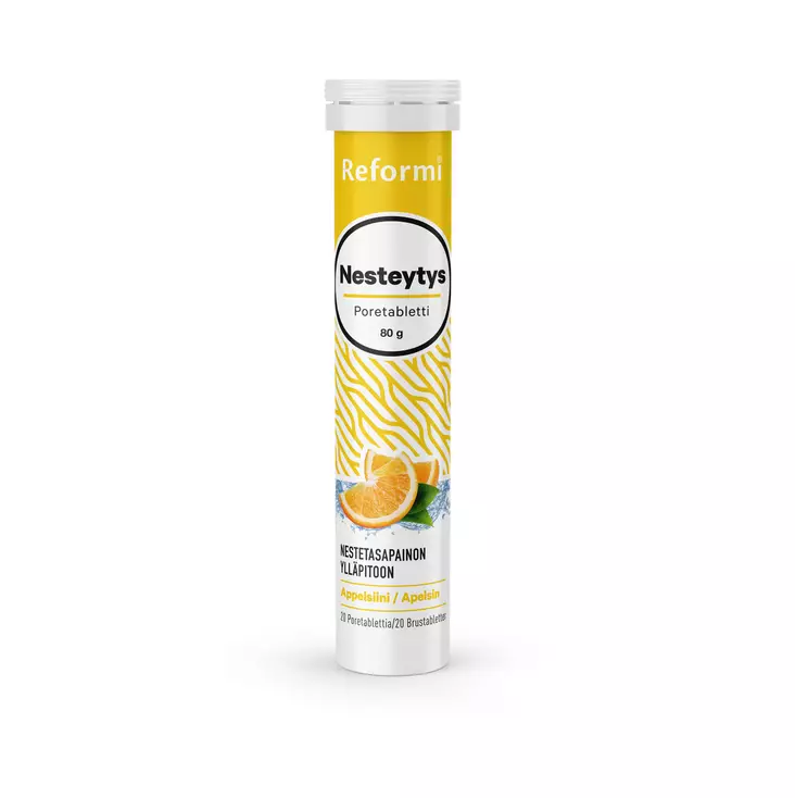 REFORMI NESTEYTYSPORETABLMG+C+ 20KPL 80G - Vitamiinit - 6409941306624 - 1