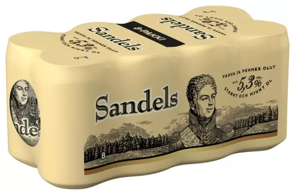 SANDELS 5,3% 8-PACK 0,33L TÖLKKI - Oluet - 6419800010784 - 1