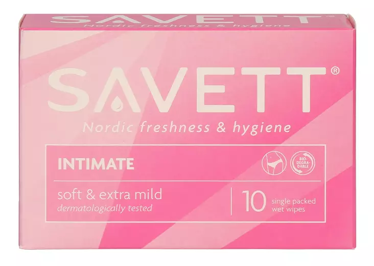 SAVETT INTIM KOSTEUSPYYHE - Muut Hygieniatuotteet - 7310613125254 - 1