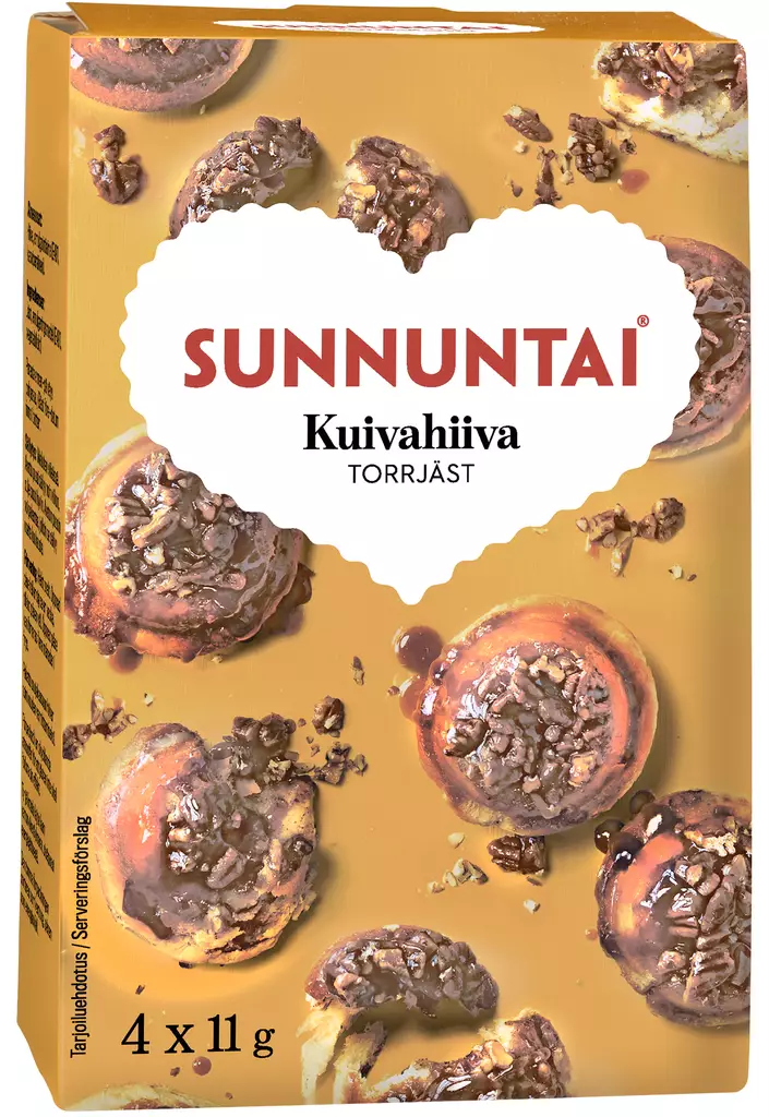 SUNNUNTAI KUIVAHIIVA - Muut elintarvikkeet - 6416597416034 - 1