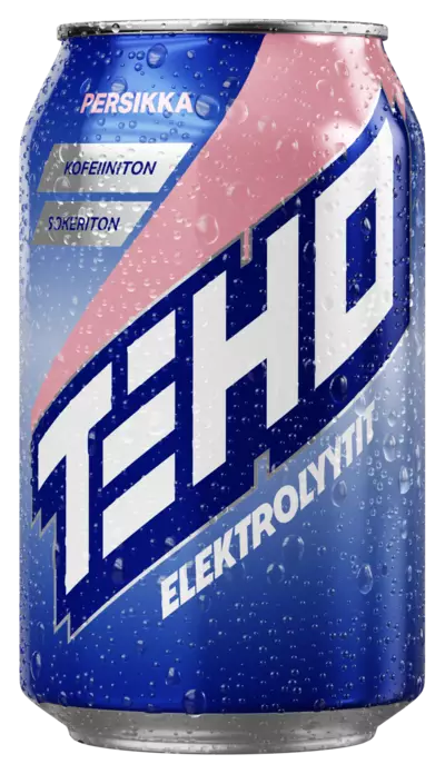 TEHO SOKT ELEKTROLYYTTIJUOMA PERSIKKA - Energiajuomat - 6419800121824 - 1