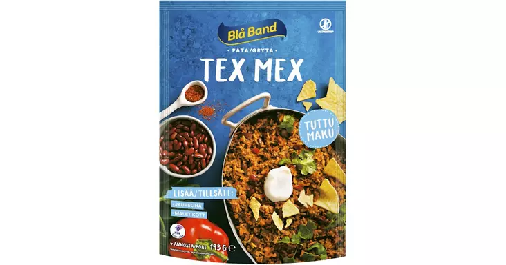 TEX MEX PATA-AINEKSET BLÅ BAND - Muut elintarvikkeet - 7322550038344 - 1