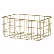 4LIVING SÄILYTYSKORI KULTA 25X20X12,5 - Pyöräily - 6410416376035 - 1