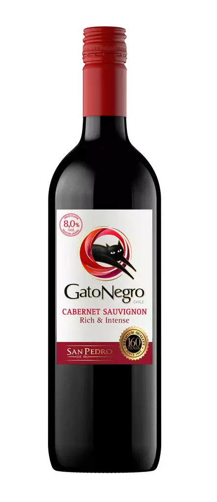 GATO NEGRO CABERNET SAUVINGON 8% - Viinit - 7804300158125 - 1
