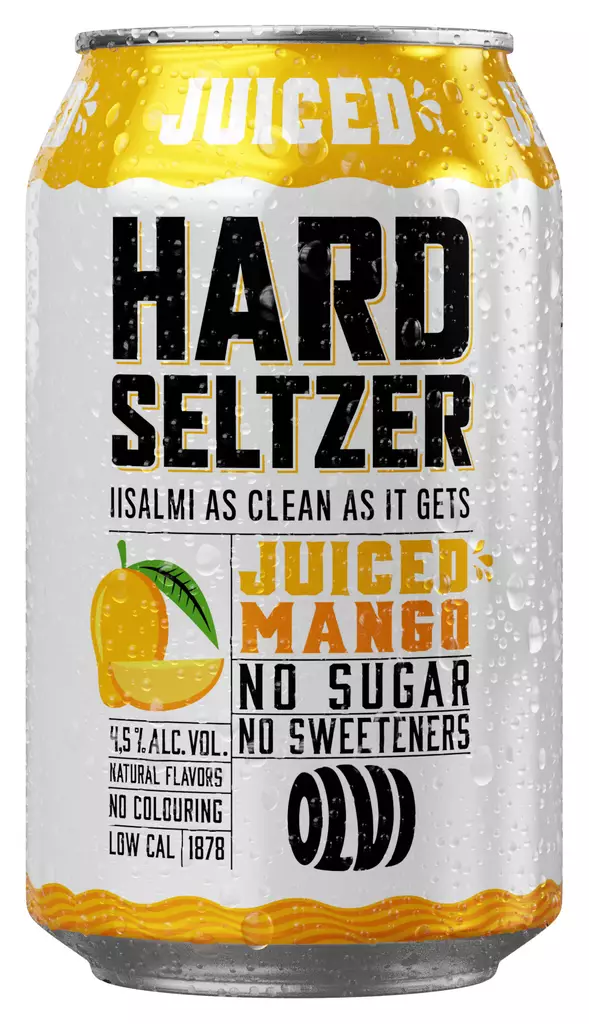 HARD SELTZER JUICED MANGO - Lonkerot - 6419800083245 - 1