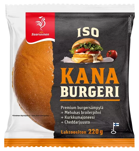 ISO KANA BURGERI SAARIOINEN - Mikroateriat - 6412000032655 - 2