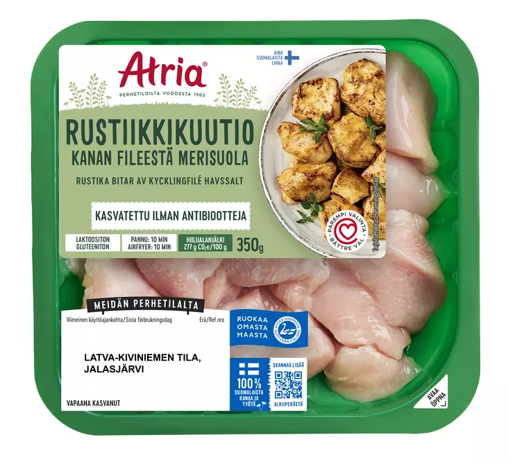 KANAN RUSTIIKKIKUUTIO FILEESTÄ 350G - Kanan- / Broilerinliha - 6407800007095 - 1