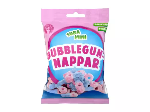 KIRPEÄ BUBBLEGUMTUTTI 70G - Karkit - 7340146505735 - 1
