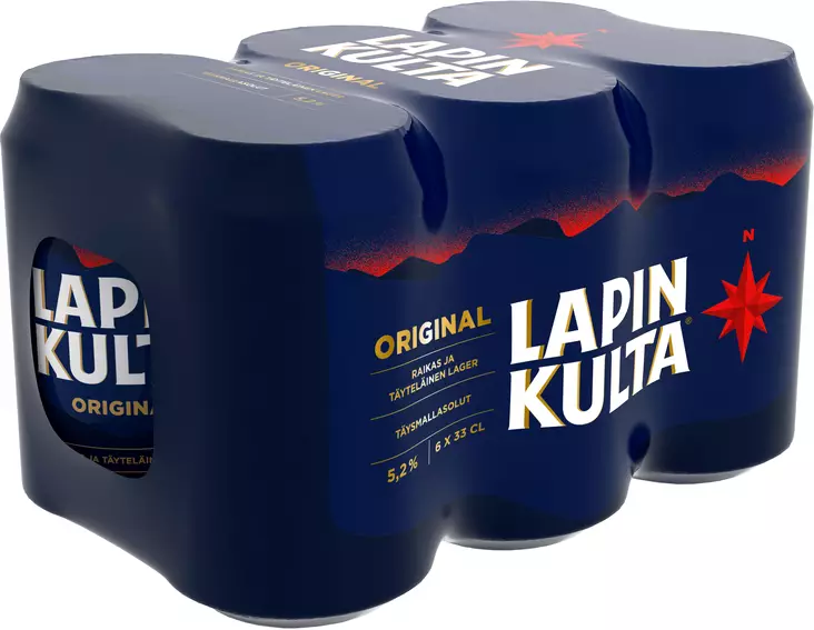 LAPIN KULTA 5,2% 6-PACK HARTWALL - Oluet - 6413605154445 - 1