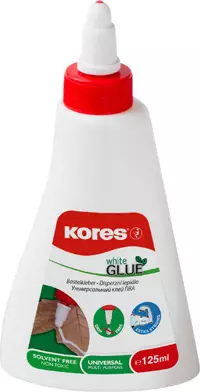 LIIMA VALKOINEN KORES 125ML - Yleisliimat - 9023800758255 - 1