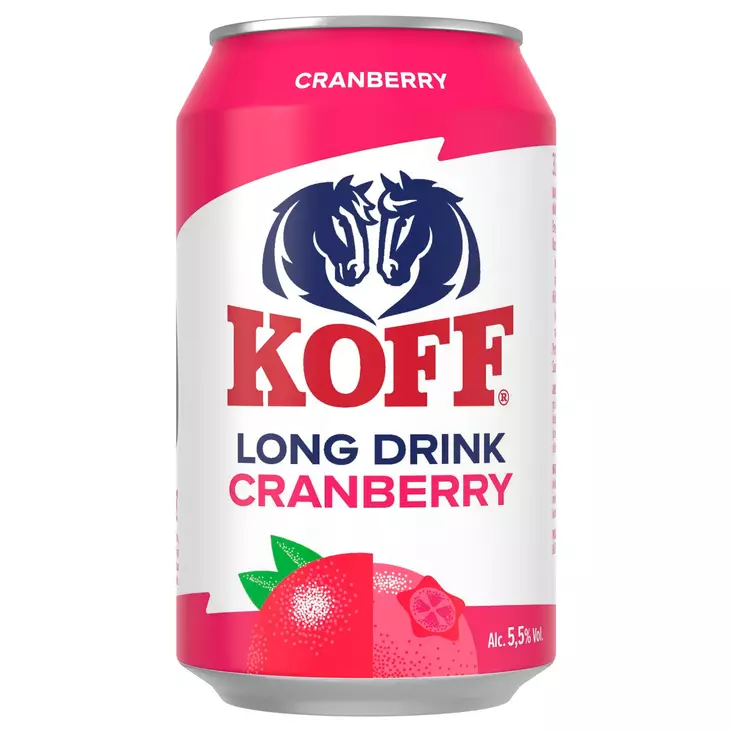 LONG DRINKCRANBERRY 5,5 % 0,33L - Lonkerot - 6415600554855 - 1