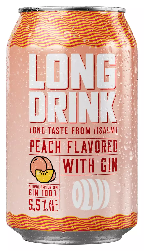 LONGDRINK PEACH WITH GIN - Lonkerot - 6419800083375 - 1