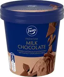 PREMIUM MILK CHOCOLATE FAZER - Jäätelöpakkaukset - 6430064407165 - 1