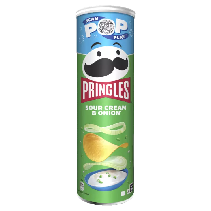 PRINGLES SOUR CREAM ONION - Sipsit ja snacksit - 5053990167845 - 1