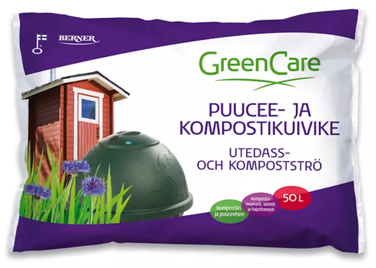 PUUCEE KOMPOSTIKUIVIKE PLUS 50L - Mullat ja kuivikkeet - 6414504284875 - 1