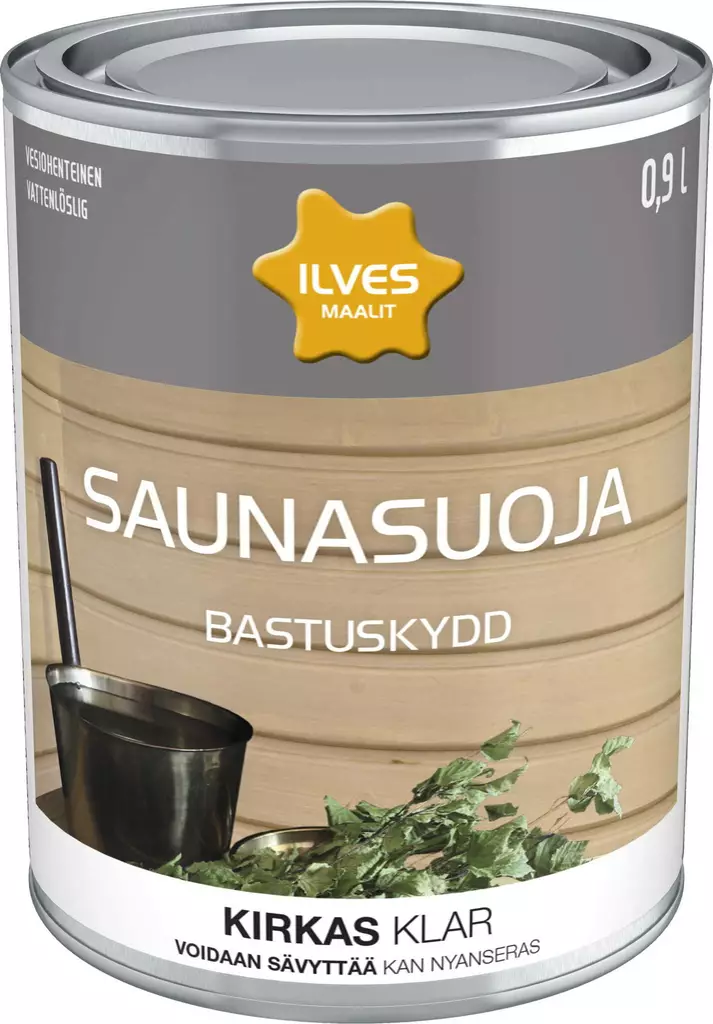 SAUNASUOJA 0,9L KIRKAS - Spraymaalit - 6430026950685 - 1