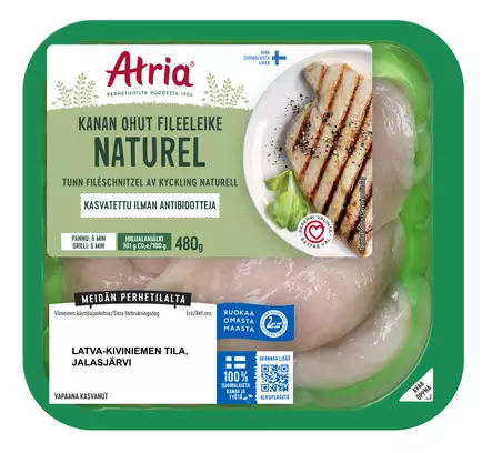 FILEE OHUT LEIKE BROILERI NATUREL - Kanan- / Broilerinliha - 6407810016896 - 1