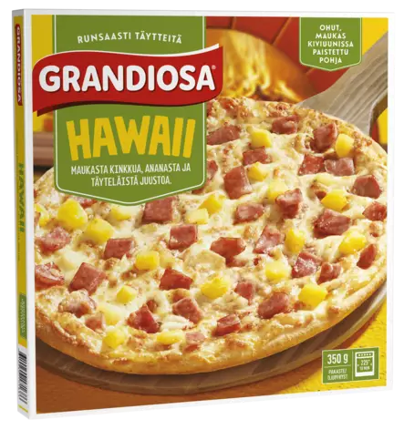 GRANDIOSA HAWAI KIVIUUNIPIZZA - Pakastepizzat - 7310240171686 - 1
