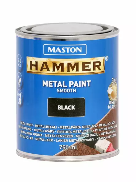 HAMMER SILEÄ MUSTA 750ML - Muut autotarvikkeet - 6412490012076 - 1