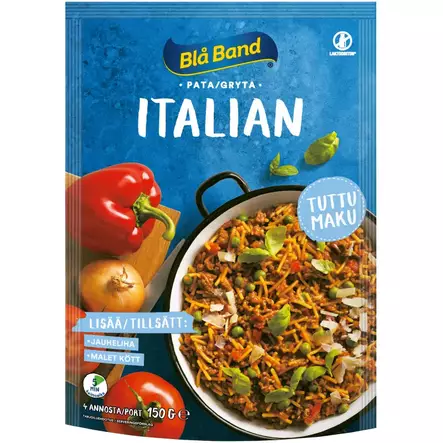 ITALIAN PATA AINEKSET BLÅ BAND - Muut elintarvikkeet - 7322550038306 - 1