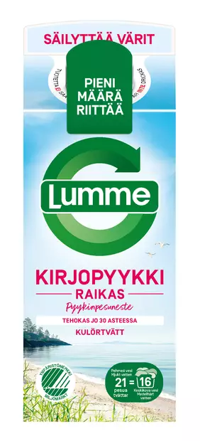 KIRJOPYYKKI RAIKAS LUMME - Pyykinpesu- ja huuhteluaineet - 7046110311516 - 1