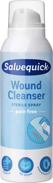 SALVEQUICKMED WOUND KLEAN SPRAY 100ML - Muut Hygieniatuotteet - 7310610011796 - 1