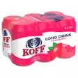 KOFF LONG DRINKCRANBERRY 6-PACK 0,33L - Lonkerot - 6415600554886 - 1