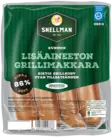 LISÄAINEETON GRILLIMAKKARA SNELLMAN - Makkarat ja Nakit - 6409620017766 - 1