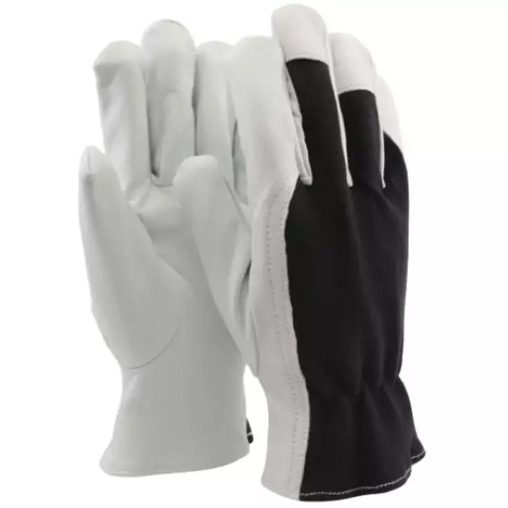 ASENTAJANKÄSINE NAHKA/INTERLOCK KOKO 10 - Muut hanskat - 7392057008836 - 1