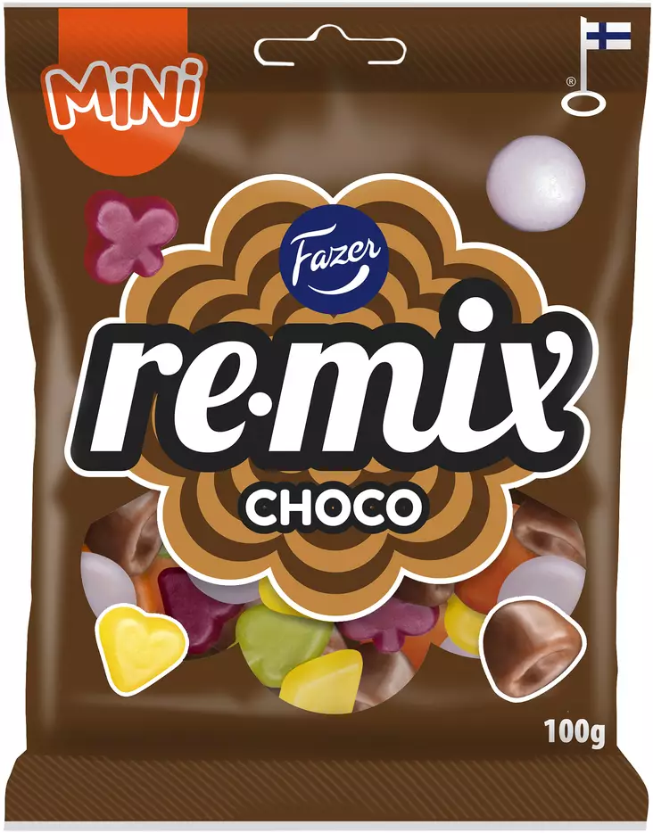 FAZER REMIX MINI CHOCO KARKKIPUSSI - Karkit - 6416453049376 - 1