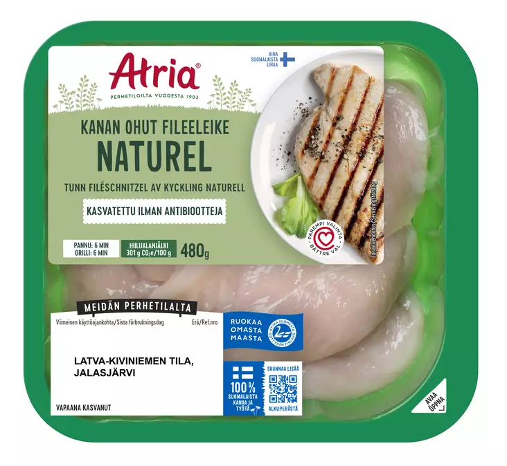 FILEE OHUT LEIKE BROILERI NATUREL - Kanan- / Broilerinliha - 6407810016896 - 1