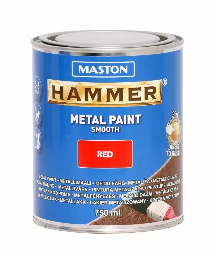 HAMMER SILEÄ RED 750ML - Muut autotarvikkeet - 6412490017576 - 1