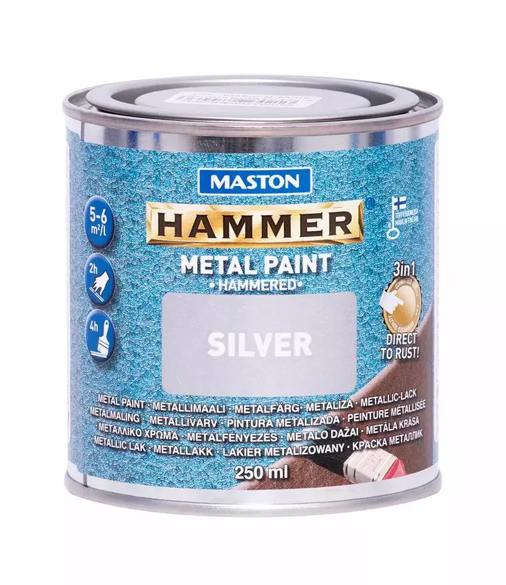 HAMMER VASARALAKKA HOPEA - Spraymaalit - 6412498870036 - 1