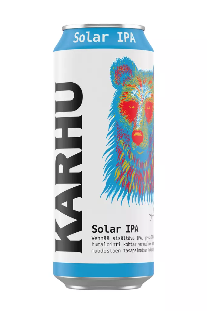 KARHU SOLAR IPA 4,8% 0,5L - Oluet - 6415600595186 - 1