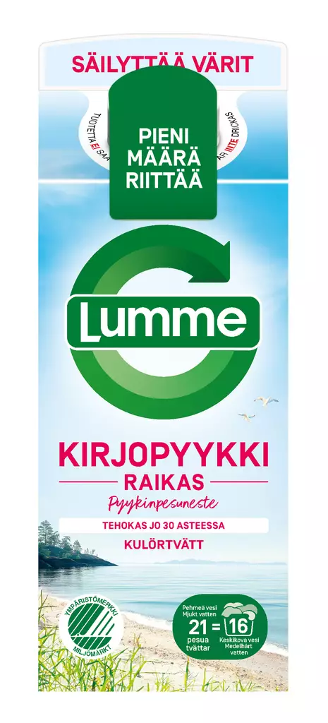 KIRJOPYYKKI RAIKAS LUMME - Pyykinpesu- ja huuhteluaineet - 7046110311516 - 1