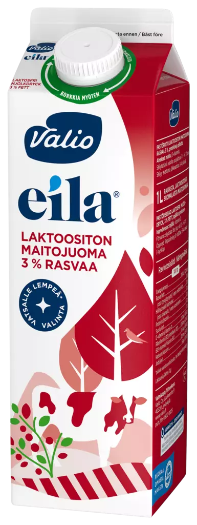 LAKTOOSITON MAITOJUOMA 3% VALIO - Viilit / Vanukkaat - 6408430000296 - 1